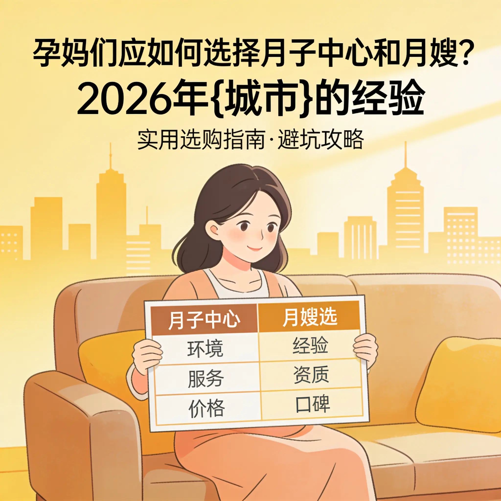 孕妈们应如何选择月子中心和月嫂?2026年南明的经验