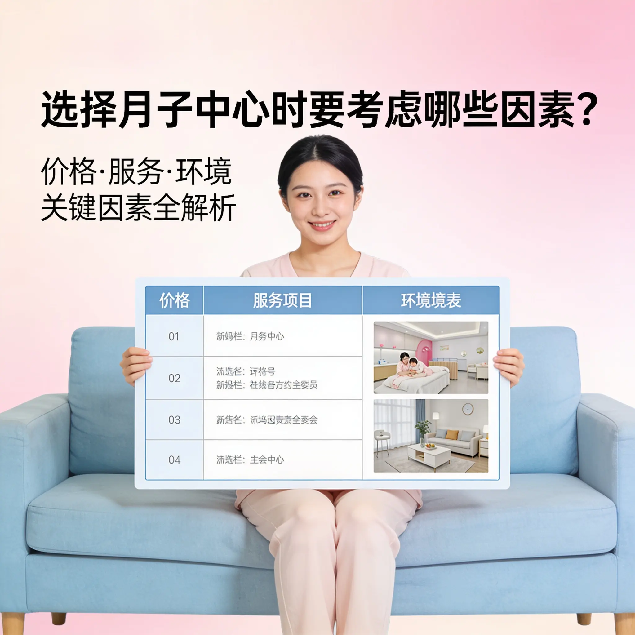 在南明选择月子中心时要考虑哪些因素？