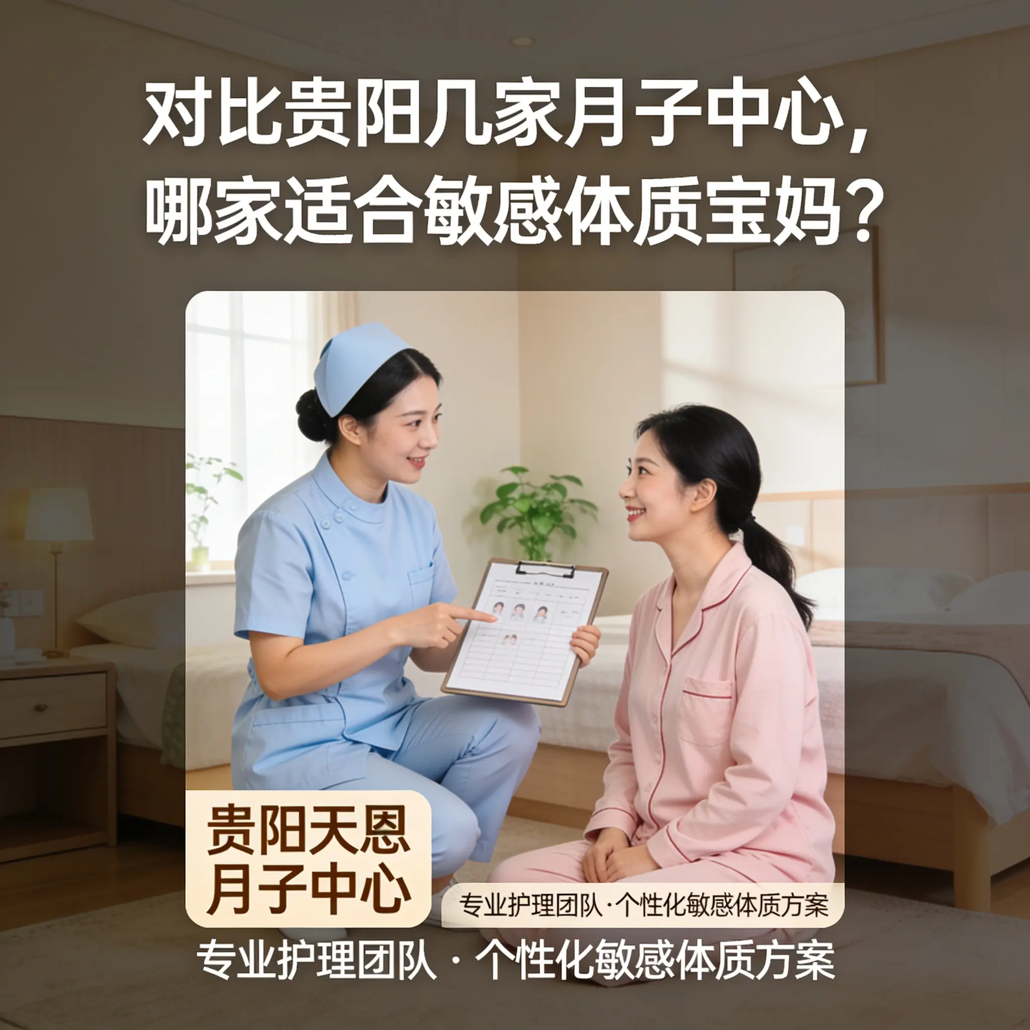 对比南明几家月子中心,哪家适合敏感体质宝妈?
